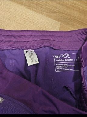 Figs Technical Collection Scrub Pants - Purple
